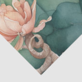 鳥と花のデコパージュペーパー エデンの園 Pa 薄葉紙 (詳細)