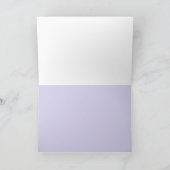 鳥と花のノートカード ノートカード (内部)