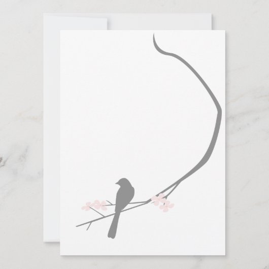 鳥と花の大招待状 招待状 (裏面)