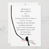 鳥と花の大招待状 招待状 (正面/裏面)