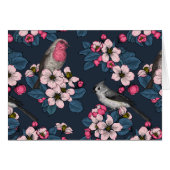 鳥と花 (正面横)