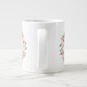 鳥と花2 ジャンボコーヒーマグカップ (裏面)