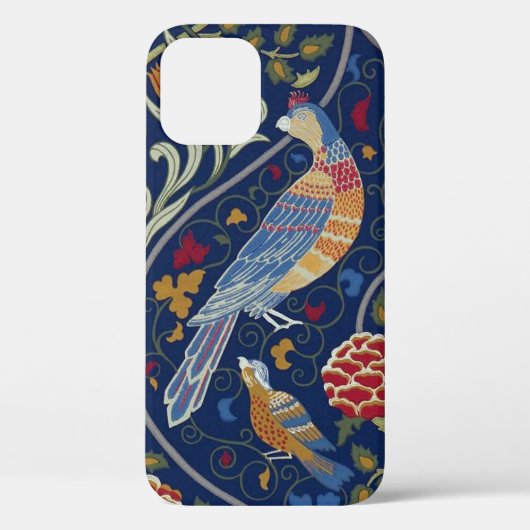 鳥と花、ウィリアム・モリスCase-Mate iPhone Case-Mate iPhoneケース (裏面)