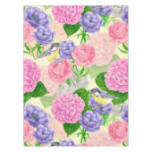 鳥と花 テーブルクロス (正面)