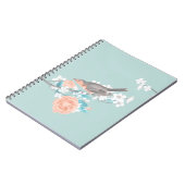 鳥と花 ノートブック (左側)