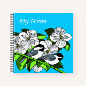 鳥と花 ノートブック (正面)