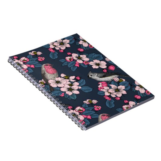 鳥と花 ノートブック (右側)