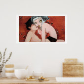 鳥と蜂のポスター ポスター (キッチン)