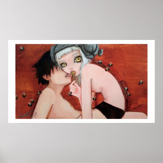 鳥と蜂のポスター ポスター (正面)