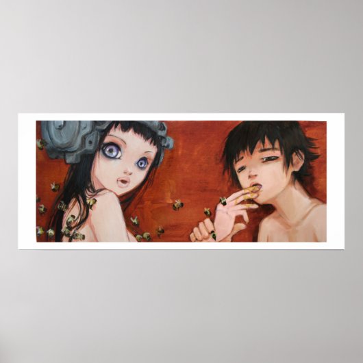 鳥と蜂のポスター ポスター (正面)