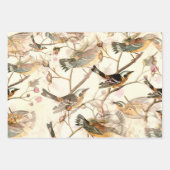 鳥と蜂 ラッピングペーパーシート (正面)