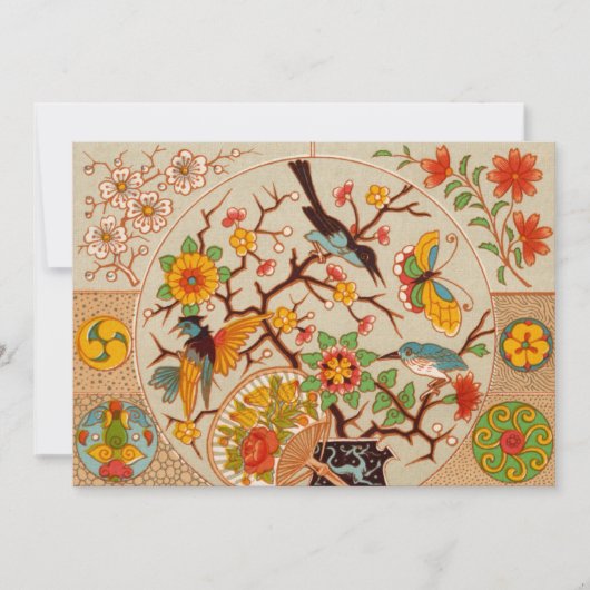 鳥と蝶の招待状 招待状 (正面)