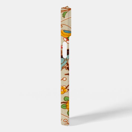 鳥と蝶のiPhoneケース Case-Mate iPhoneケース (裏面 / 右)