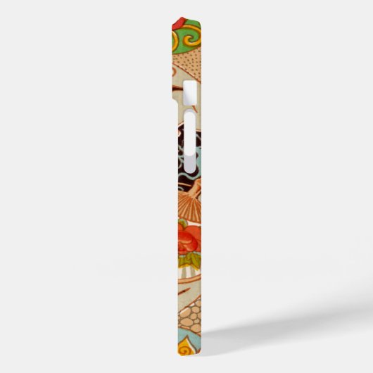 鳥と蝶のiPhoneケース Case-Mate iPhoneケース (裏面 / 左)