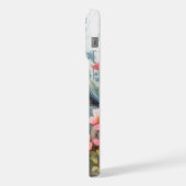 鳥と開花 iPhoneケース (左側面)