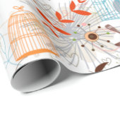 鳥と鳥 ラッピングペーパー (ロールコーナー)