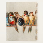 鳥と鳩のライン プランナー手帳 (裏面)