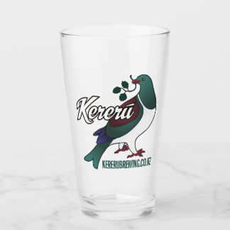 鳥とKereruのロゴ タンブラーグラス