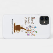 鳥に優しいコーヒー Case-Mate iPhoneケース (裏面(横))