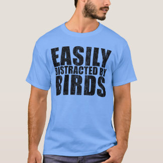 鳥に簡単に気を取られるヴィンテージ Tシャツ