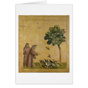 鳥に説教するAssisiのSt Francis