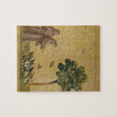 鳥に説教するAssisiのSt Francis ジグソーパズル (横)