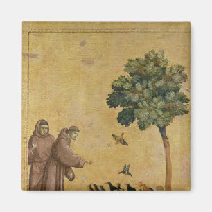 鳥に説教するAssisiのSt Francis マグネット