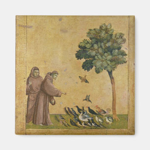 鳥に説教するAssisiのSt Francis マグネット