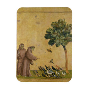 鳥に説教するAssisiのSt Francis マグネット