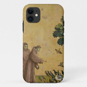 鳥に説教するAssisiのSt Francis iPhone 11 ケース
