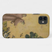 鳥に説教するAssisiのSt Francis Case-Mate iPhoneケース (裏面(横))