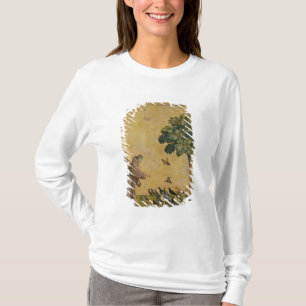 鳥に説教するAssisiのSt Francis Tシャツ