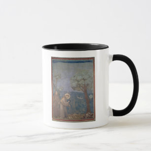 鳥に説教するSt Francis 1297-99年 マグカップ
