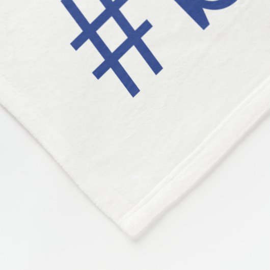 鳥のおたくがあること誇りを持った フリースブランケット (角)