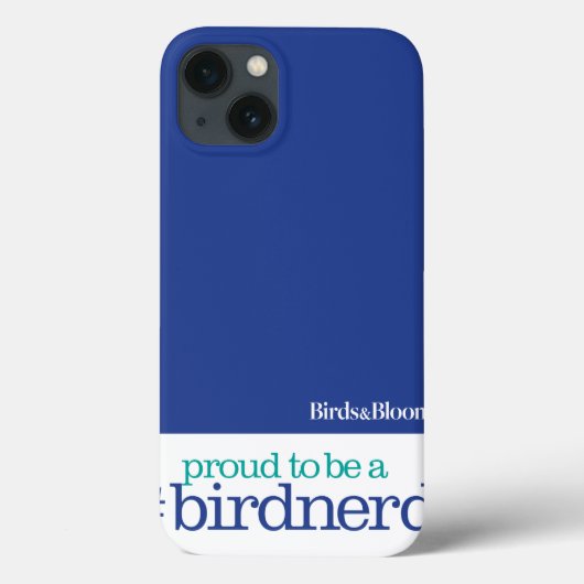 鳥のおたくがあること誇りを持った Case-Mate iPhoneケース (裏面)