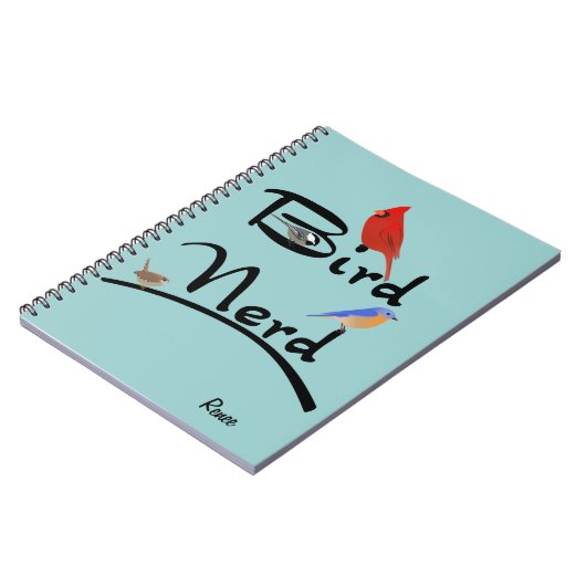 鳥のおたくのノート ノートブック (左側)