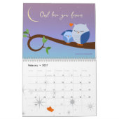 鳥のおたくカレンダー カレンダー (2月 2027)