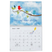 鳥のおたくカレンダー カレンダー (3月 2027)