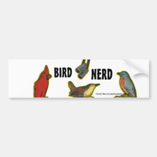 鳥のおたく バンパーステッカー