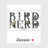 鳥のおたく – 様々な種 シール (シート)