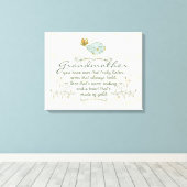 鳥のおばあちゃん詩 キャンバスプリント (インサイチュ (ウッドフロア))