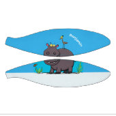 鳥のおもしろい漫画と可愛い海馬 ミニバスケットボール (パネル)