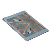 鳥のかわいらし反射 ノートブック (右側)