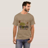 鳥のためのツリーハガー Tシャツ (正面フル)