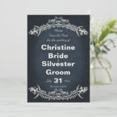 鳥のつる植物、5x7を救います日付を愛して下さい セーブザデート (スタンド正面)