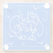 鳥のようなはえ ガラスコースター (裏面)