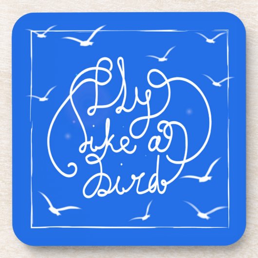 鳥のようなはえ コースター (正面)