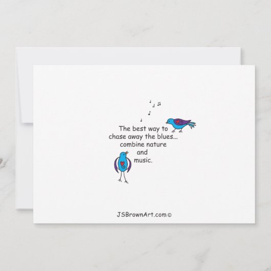 鳥のように歌うSing_Flatカード7"x5" (裏面)