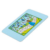 鳥のように歌うSing_Flexible Magnet 6"x4" マグネット (左側)