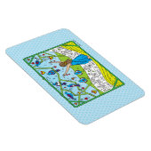 鳥のように歌うSing_Flexible Magnet 6"x4" マグネット (右側)